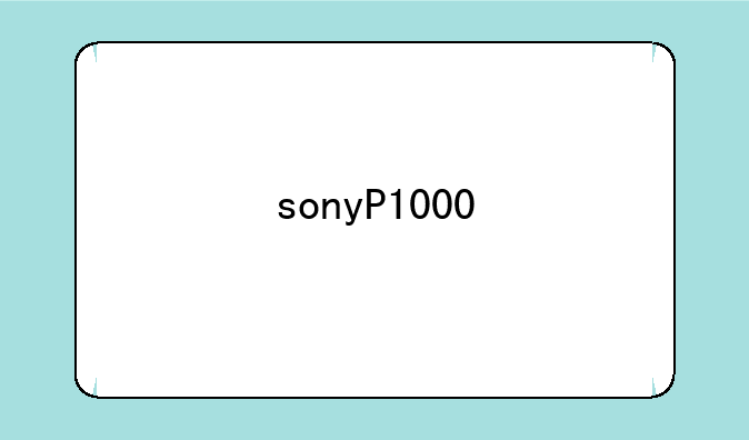 sonyP1000
