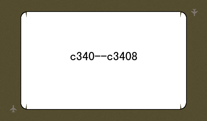 c340--c3408