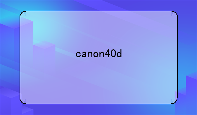 canon40d