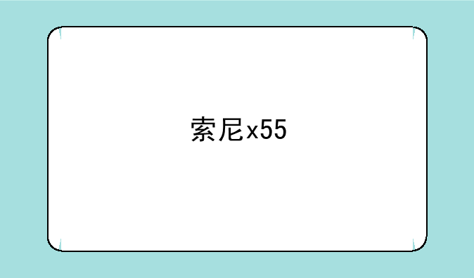 索尼x55