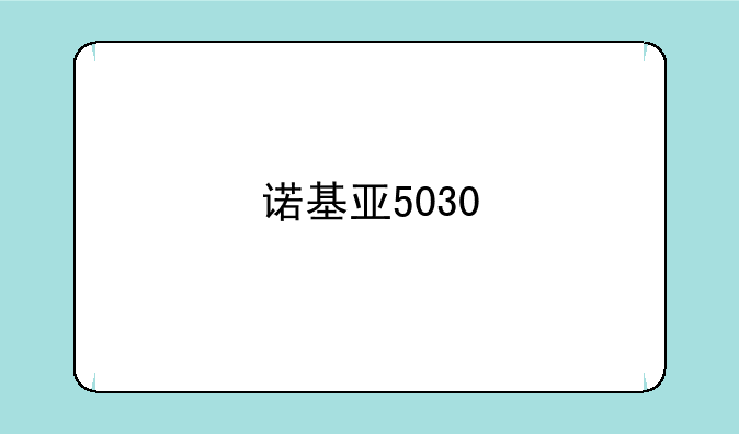 诺基亚5030
