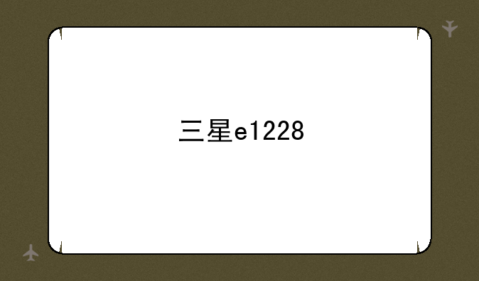 三星e1228