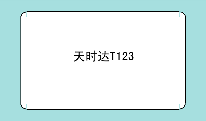 天时达T123