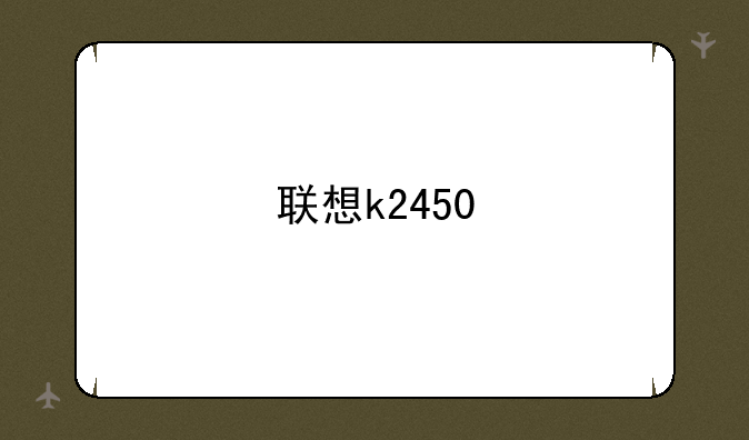 联想k2450
