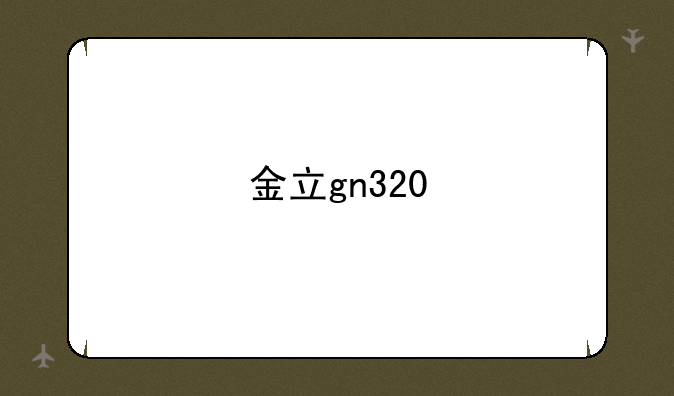 金立gn320