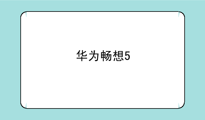华为畅想5