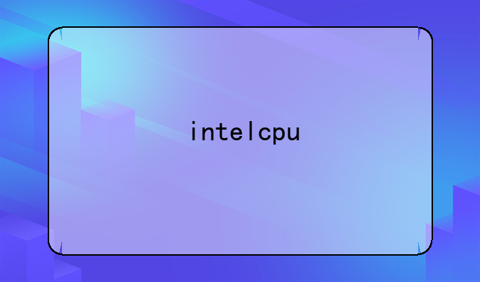 intelcpu